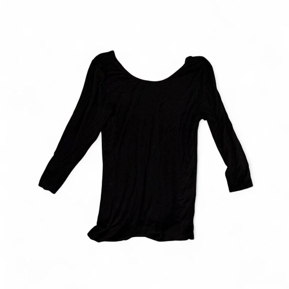 Dolan Left Coast Collection Scoop Neck Top Black Medium‎ Minimalist Casual
